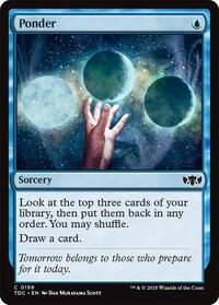 Ponder, Commander: Tarkir: Dragonstorm