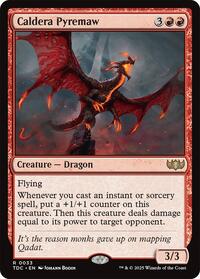 Caldera Pyremaw, Commander: Tarkir: Dragonstorm