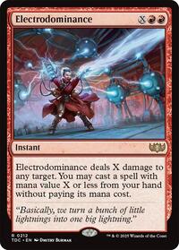 Electrodominance, Commander: Tarkir: Dragonstorm