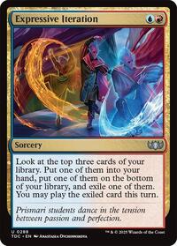 Expressive Iteration, Commander: Tarkir: Dragonstorm