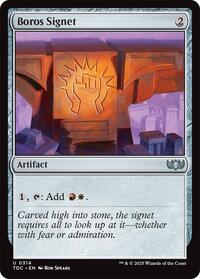 Boros Signet, Commander: Tarkir: Dragonstorm