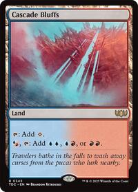 Cascade Bluffs, Commander: Tarkir: Dragonstorm