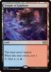 Temple of Epiphany, Commander: Tarkir: Dragonstorm