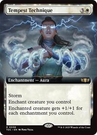 Tempest Technique (Extended Art), Commander: Tarkir: Dragonstorm