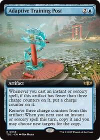 Adaptive Training Post (Extended Art), Commander: Tarkir: Dragonstorm