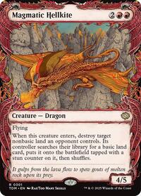 Magmatic Hellkite (Showcase), Tarkir: Dragonstorm