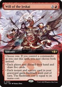 Will of the Jeskai (Extended Art), Commander: Tarkir: Dragonstorm