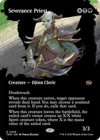 Severance Priest (Borderless), Tarkir: Dragonstorm