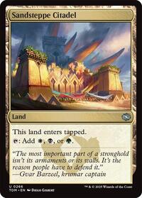 Sandsteppe Citadel, Tarkir: Dragonstorm