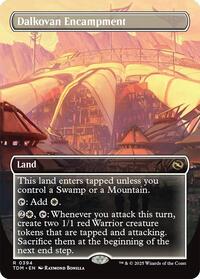 Dalkovan Encampment (Borderless), Tarkir: Dragonstorm