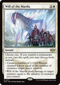 Will of the Mardu, Commander: Tarkir: Dragonstorm