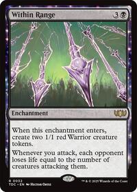 Within Range, Commander: Tarkir: Dragonstorm