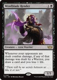 Mindblade Render, Commander: Tarkir: Dragonstorm