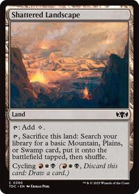 Shattered Landscape, Commander: Tarkir: Dragonstorm