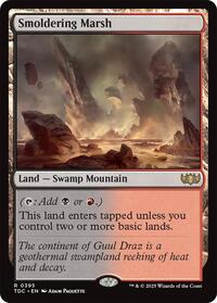 Smoldering Marsh, Commander: Tarkir: Dragonstorm