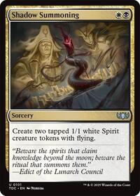 Shadow Summoning, Commander: Tarkir: Dragonstorm