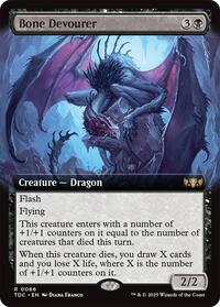 Bone Devourer (Extended Art), Commander: Tarkir: Dragonstorm