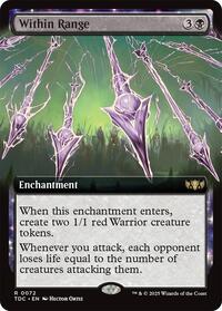 Within Range (Extended Art), Commander: Tarkir: Dragonstorm