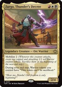 Zurgo, Thunder's Decree, Tarkir: Dragonstorm