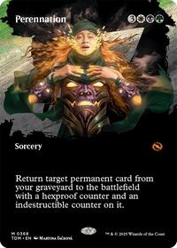 Perennation (Borderless), Tarkir: Dragonstorm