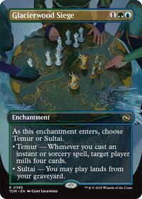 Glacierwood Siege (Borderless), Tarkir: Dragonstorm