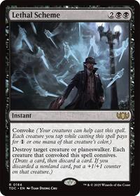 Lethal Scheme, Commander: Tarkir: Dragonstorm