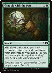 Grapple with the Past, Commander: Tarkir: Dragonstorm