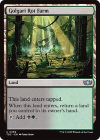 Golgari Rot Farm, Commander: Tarkir: Dragonstorm