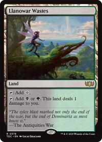 Llanowar Wastes, Commander: Tarkir: Dragonstorm