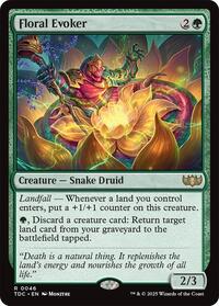 Floral Evoker, Commander: Tarkir: Dragonstorm