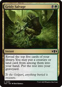 Grisly Salvage, Commander: Tarkir: Dragonstorm