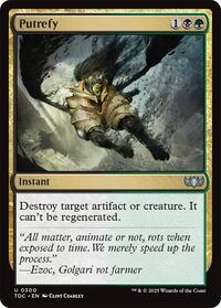 Putrefy, Commander: Tarkir: Dragonstorm