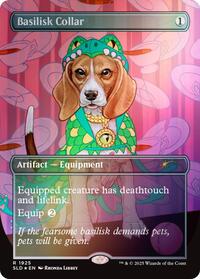 Basilisk Collar (1925) (Rainbow Foil), Secret Lair Drop Series