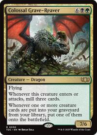 Colossal Grave-Reaver, Commander: Tarkir: Dragonstorm
