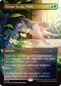 Escape to the Wilds (1916) (Rainbow Foil), Secret Lair Drop Series