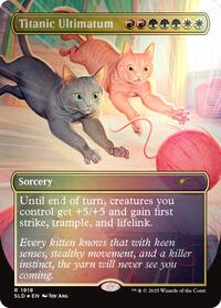 Titanic Ultimatum (1918) (Rainbow Foil), Secret Lair Drop Series