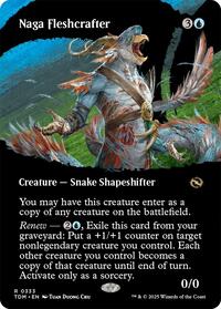Naga Fleshcrafter (Borderless), Tarkir: Dragonstorm