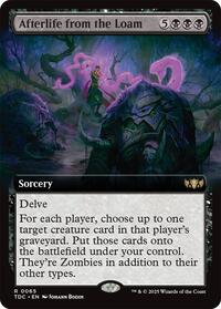 Afterlife from the Loam (Extended Art), Commander: Tarkir: Dragonstorm