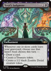 Teval's Judgment (Extended Art), Commander: Tarkir: Dragonstorm