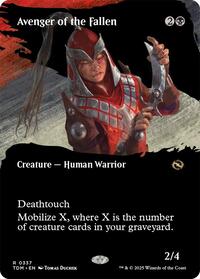 Avenger of the Fallen (Borderless), Tarkir: Dragonstorm