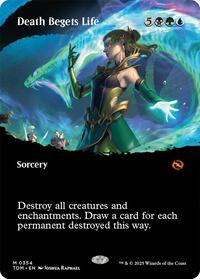 Death Begets Life (Borderless), Tarkir: Dragonstorm