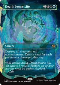 Death Begets Life (Showcase) (Halo Foil), Tarkir: Dragonstorm