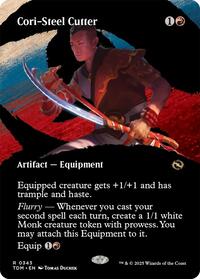 Cori-Steel Cutter (Borderless), Tarkir: Dragonstorm