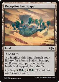 Deceptive Landscape, Commander: Tarkir: Dragonstorm