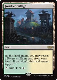 Fortified Village, Commander: Tarkir: Dragonstorm
