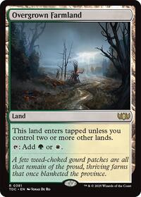 Overgrown Farmland, Commander: Tarkir: Dragonstorm