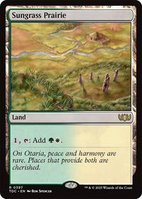 Sungrass Prairie, Commander: Tarkir: Dragonstorm