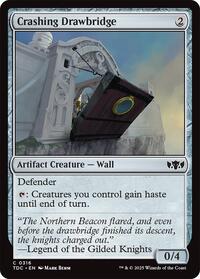 Crashing Drawbridge, Commander: Tarkir: Dragonstorm