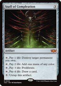 Staff of Compleation, Commander: Tarkir: Dragonstorm