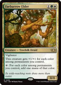 Faeburrow Elder, Commander: Tarkir: Dragonstorm